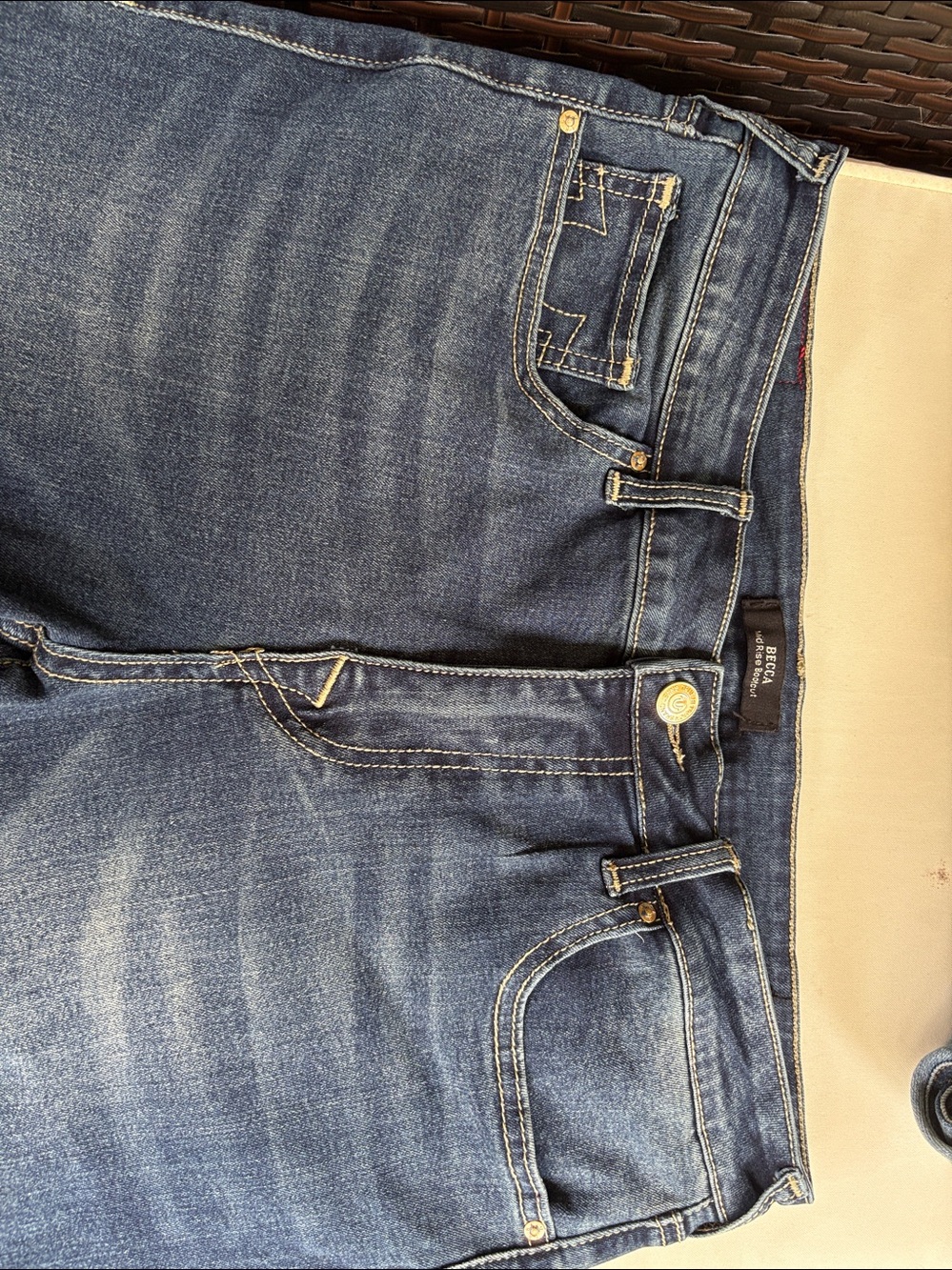 True Religion Women's Bootcut World Tour Jeans in Blue - Picture 3 of 4